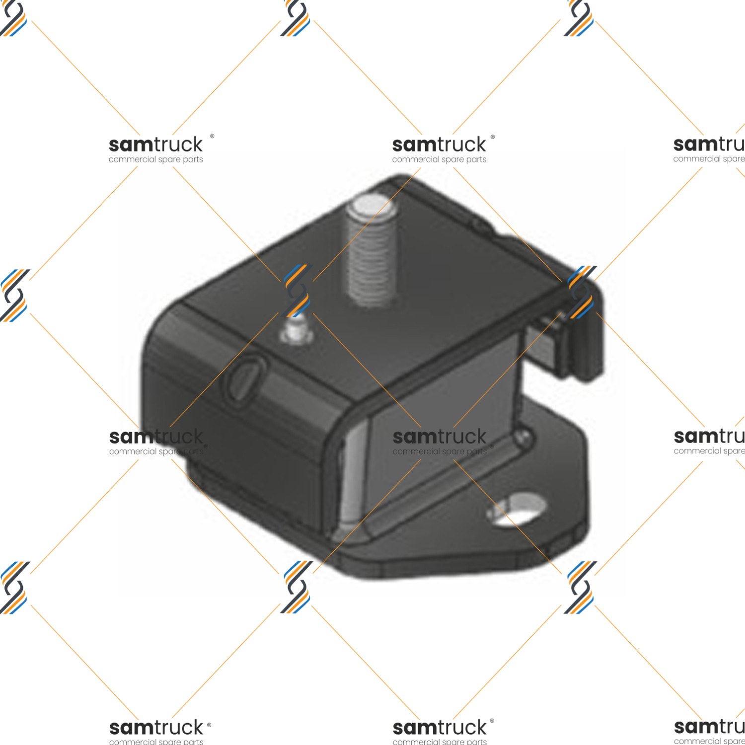 BMC MEGASTAR MOTOR TAKOZU - SOL — 10250001