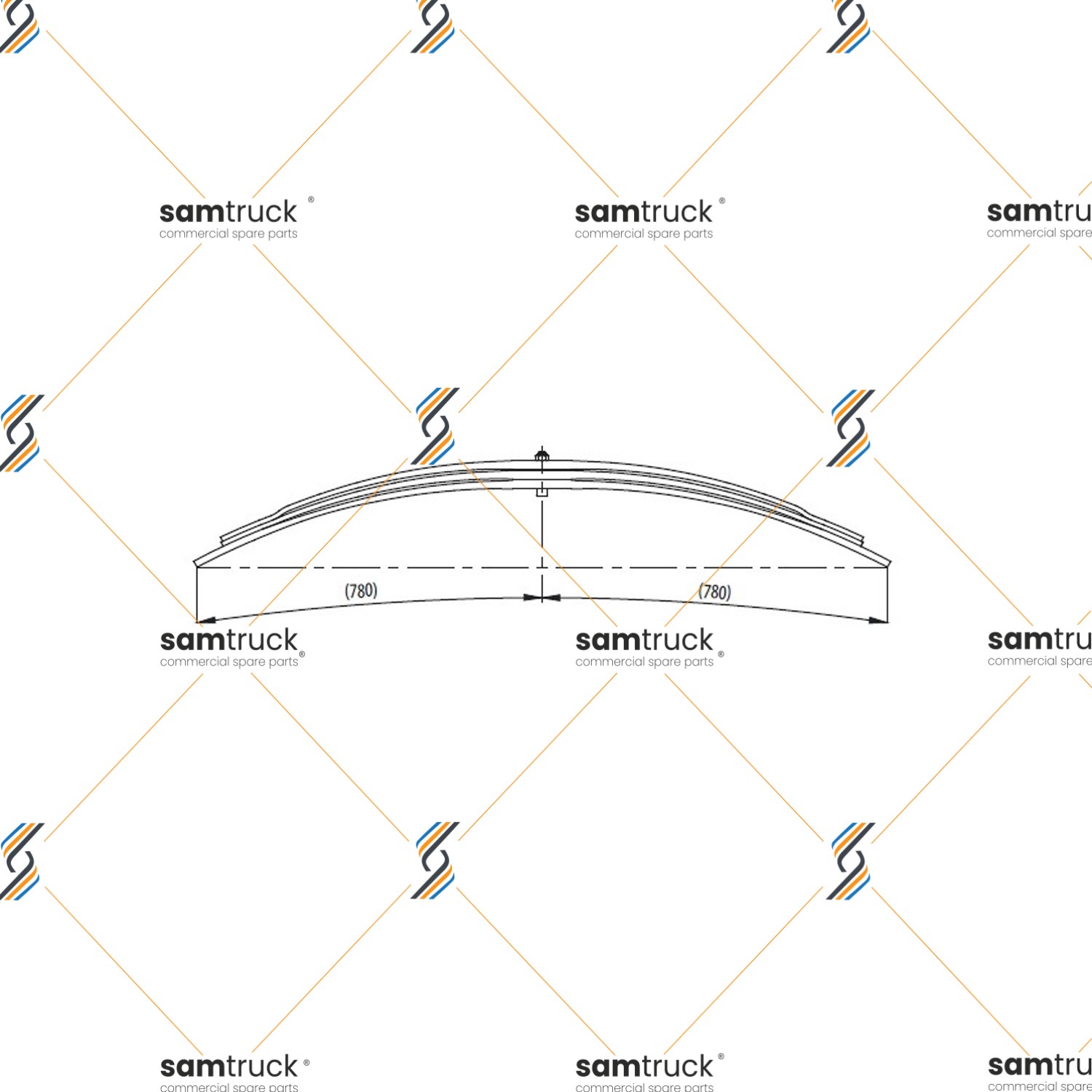 MERCEDES AXOR 3236 - 3240 PARABOLİK ARKA KOMPLE MAKAS — PY0170841200