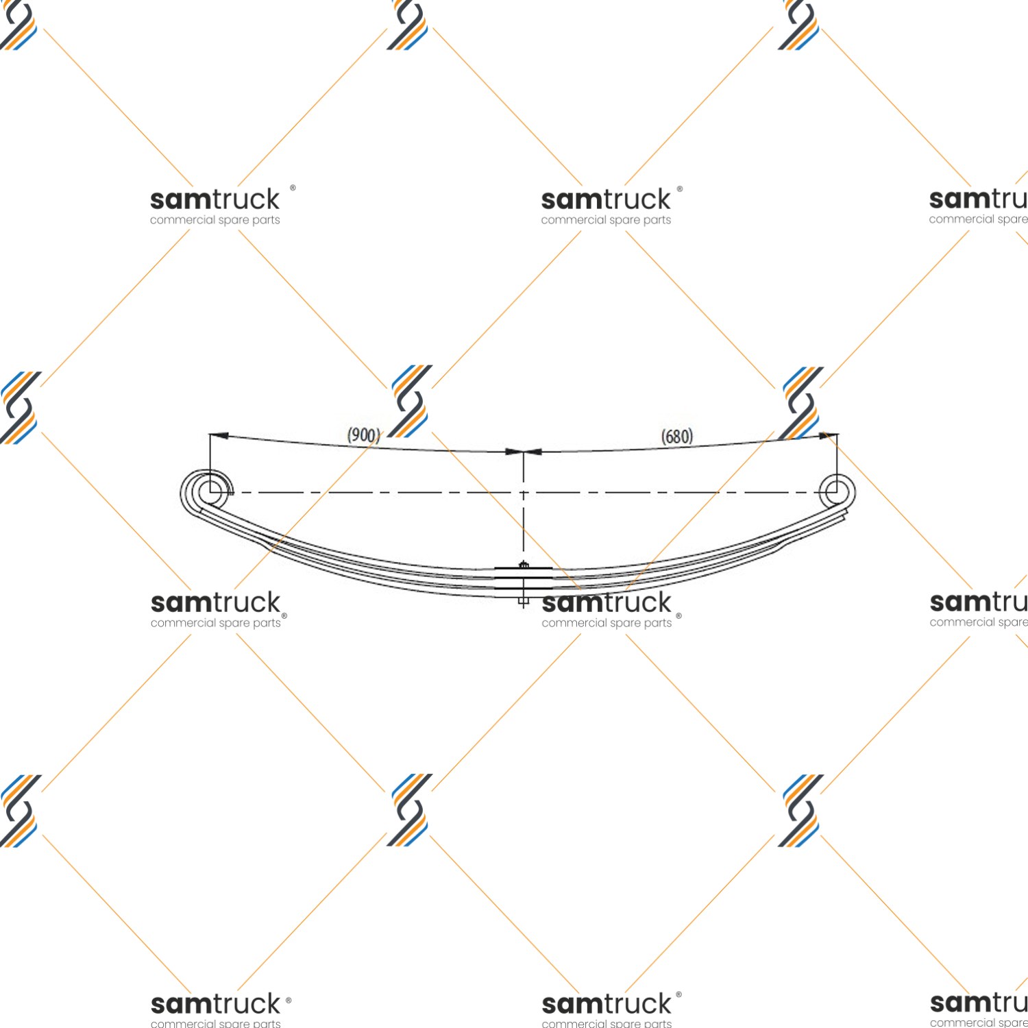 MERCEDES AXOR 4140 1. DİNGİL KOMPLE - 3 KATLI - MAKAS — PY0170941100
