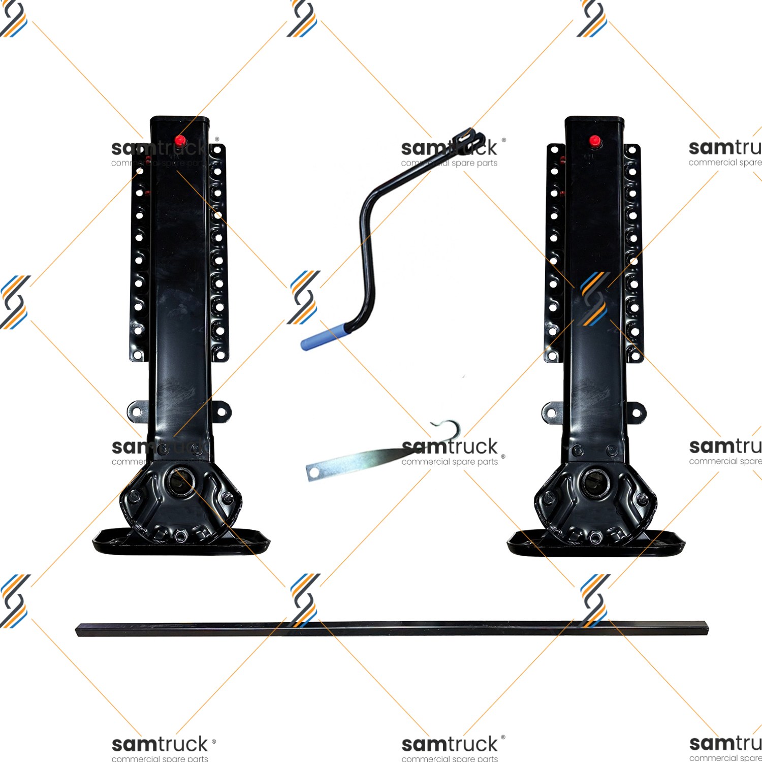 Trailer Landing Leg With Compensating Feet — 44242003