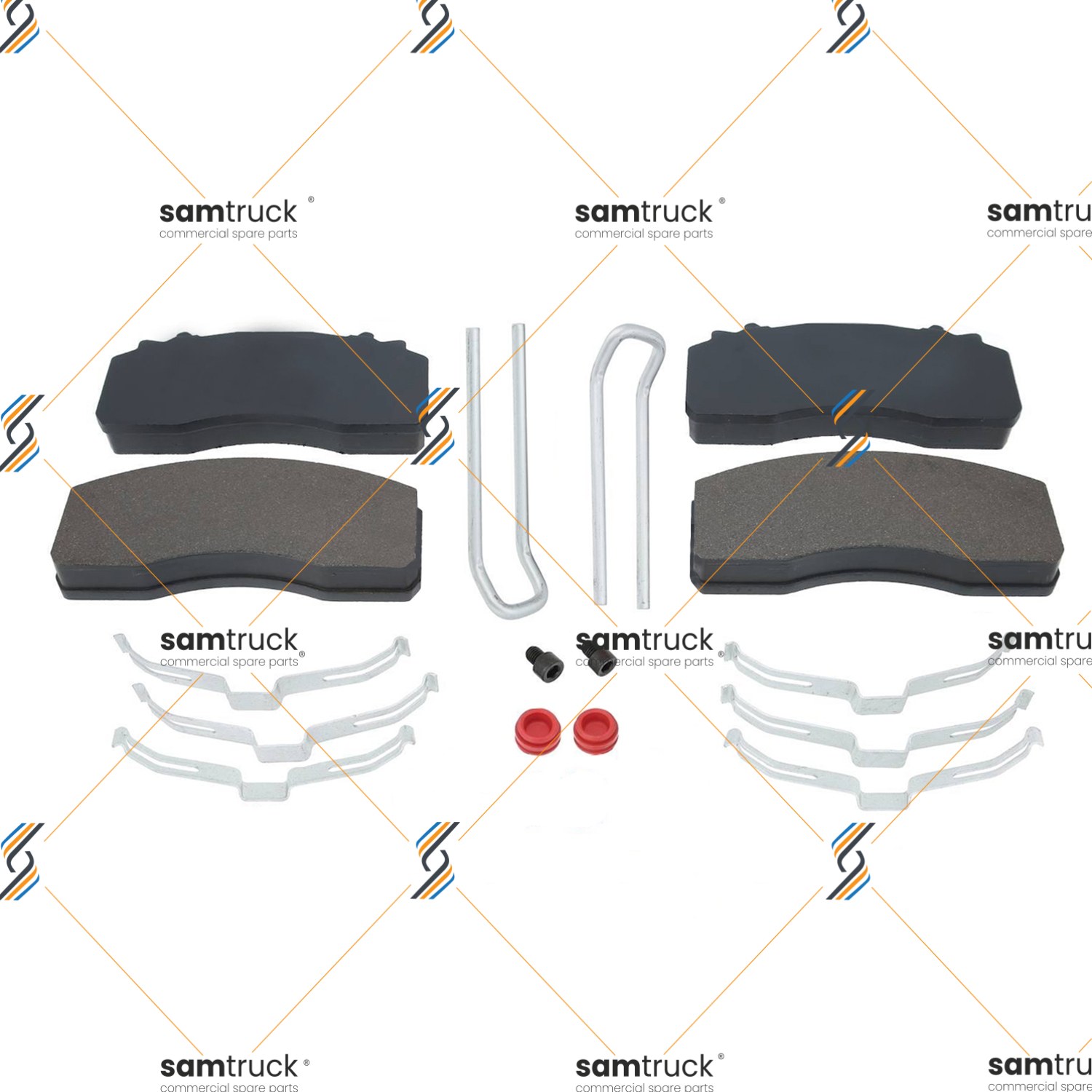 MERCEDES AROCS ÖN - ARKA FREN DİSK BALATASI — 22268001