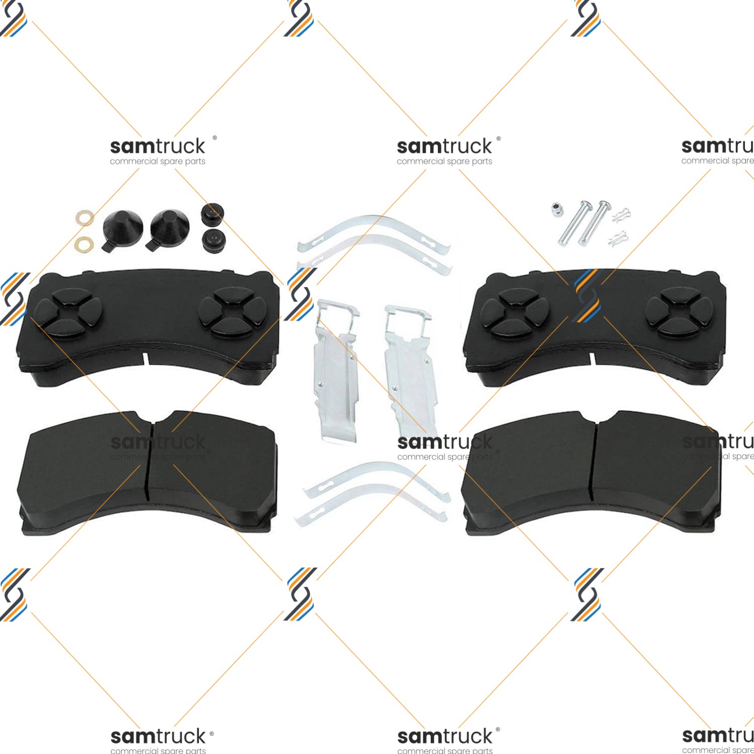MERCEDES AXOR Y.M. ARKA FREN DİSK BALATASI — 22268002