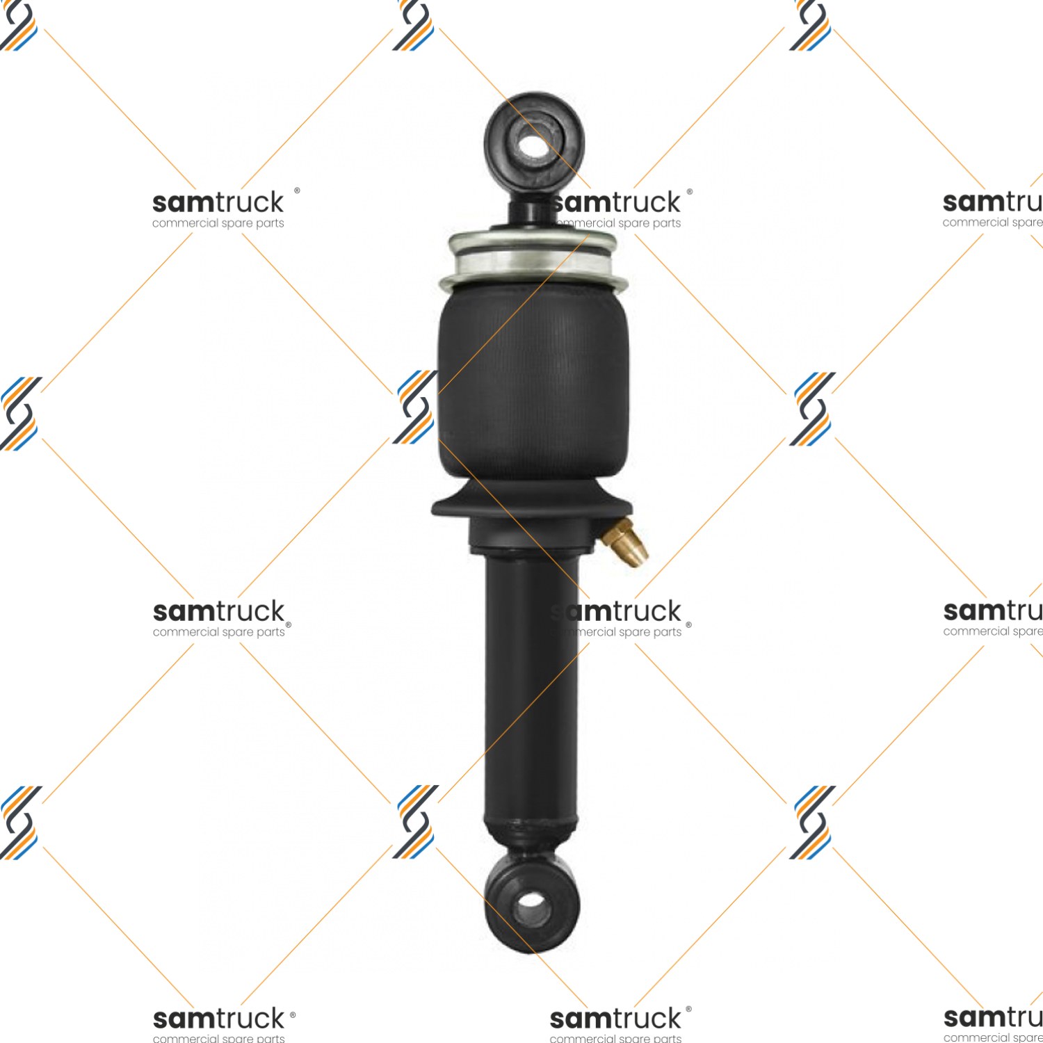 Iveco Rear Cabin Shock Absorber, With Air Bellow — 18224005